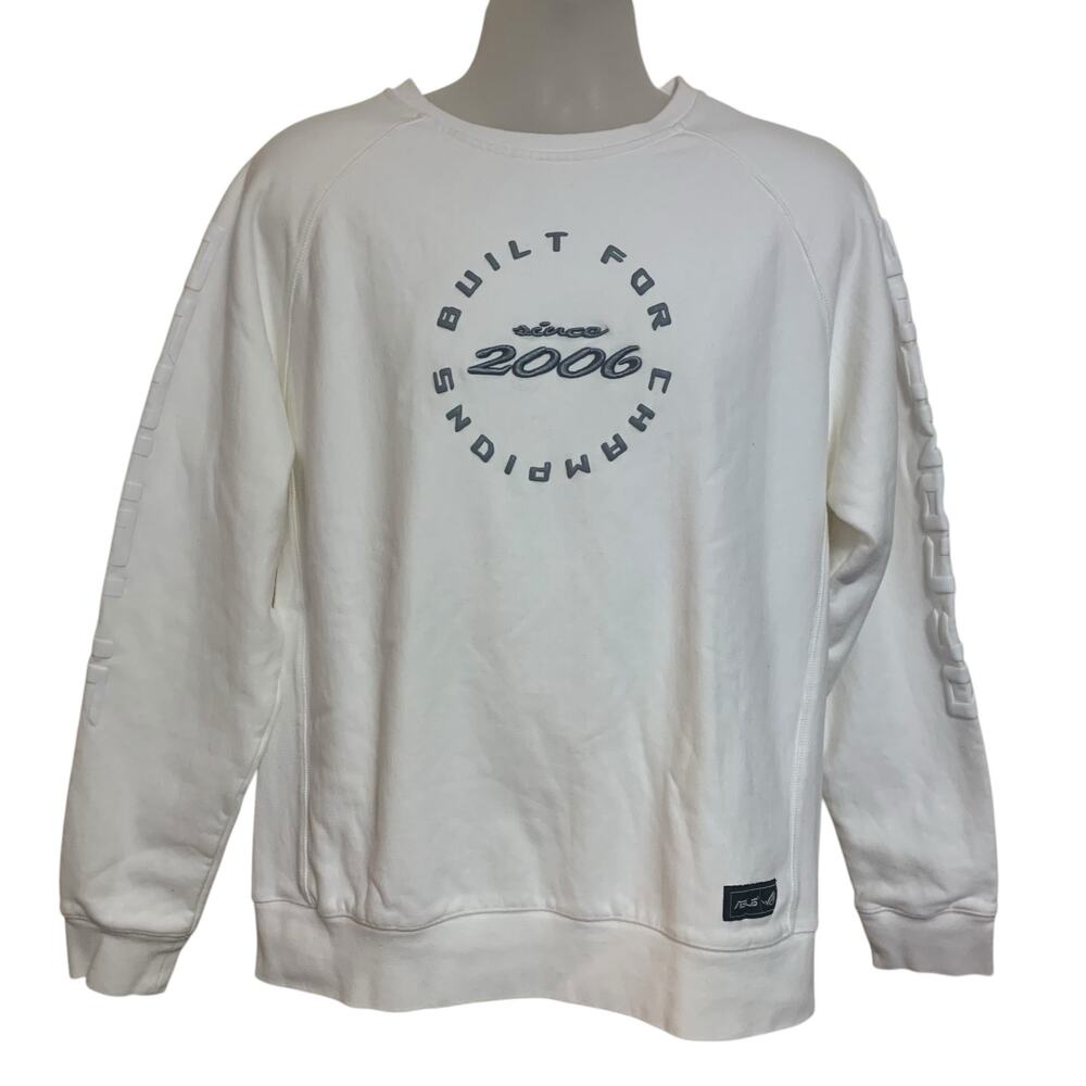 Asus 2006 Republic Of Gamers Built For Champions Crew Neck Sweater Mens Size L